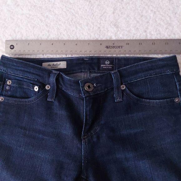 Adriano Goldschmied The Ballad Slim Boot Jeans Women's Sz 25R - Picture 8 of 14